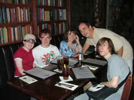 The Family at Jekyll and Hydes, in Manhattan.