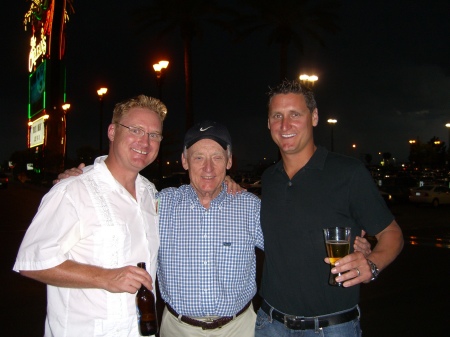 With Dad and Bro (July 2006)