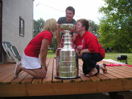 Stanley Cup Party July, 2008