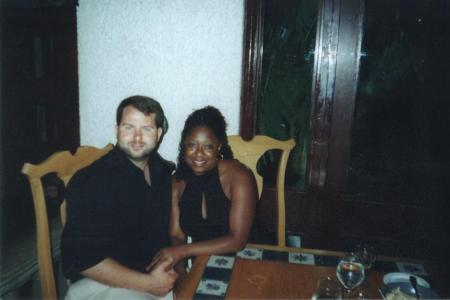 Chad & I in Jamaica