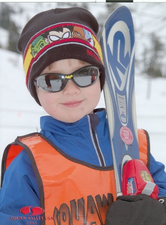  Dylan at the snow