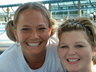 Stacey Cooper Hall and me...after a long trip to JAX airport