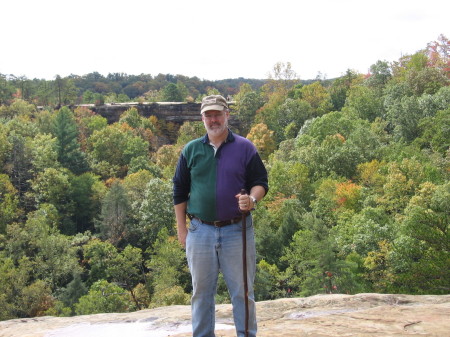 Me at Natural Bridge SP, Fall 2006