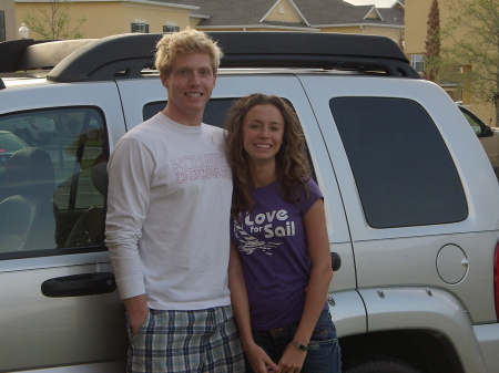 Our son Ryan and his girlfriend at UCF