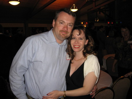 My wife Christy and I at the 20 year reunion