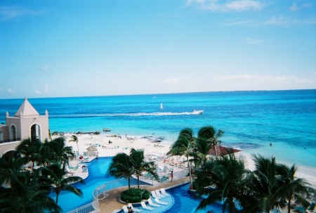 View from our room (Cancun)