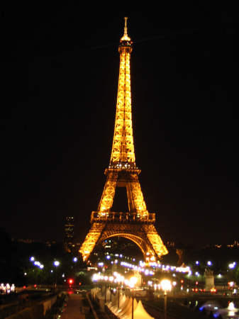 View of the Eiffel Tower from the Trocadero