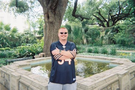 Courtyard of the Alamo; San Antonio, Texas