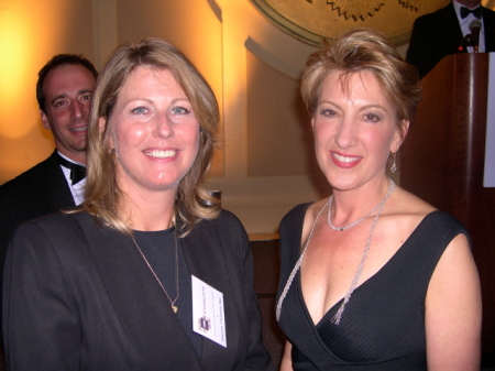 Carly Fiorina and Charlotte Christou