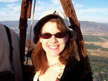 Hot air balloon ride-Napa 2006