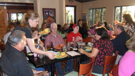 March gathering at Alamo Cafe