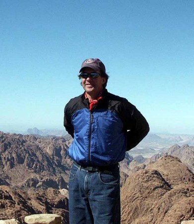 On Top of Mt. Sinai in Egypt