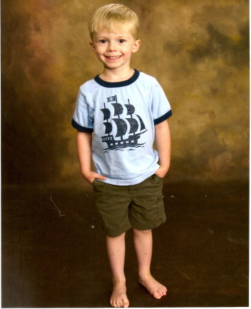 Peyton after his Fourth Birthday!