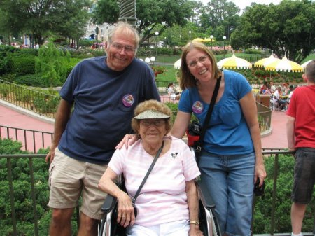 Eddie, Mom and wife, Gwen