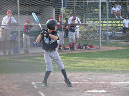 My son, the shortstop (Joshua, 11)