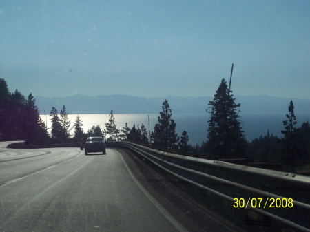 Driving to Lake Tahoe!