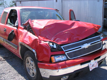 I allmost died totaling this 07 chevy on 10/16
