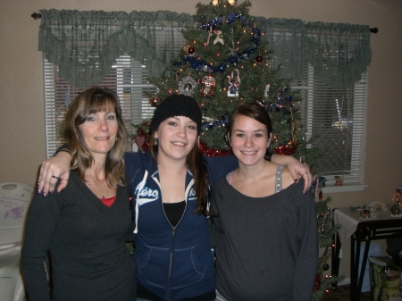 my daughters Tessa and Brooke christmas 2010