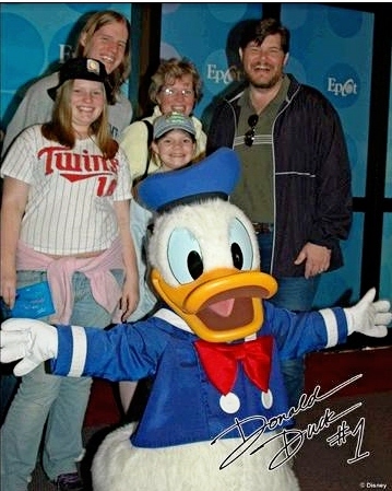 Family at Disneyworld February 2006