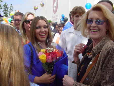 Our Granddaughter Stevi during high school graduation