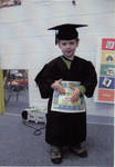my yougest grandson graduating from preschool