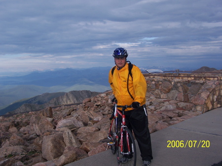 Mt. Evans (14,270 ft) Conquered on bicycle!!