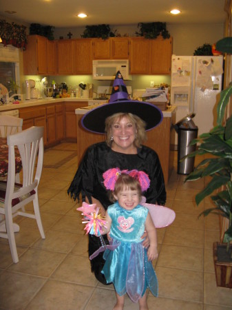 Halloween 2008 with Daisy