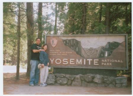 Wife and me in Yosemite