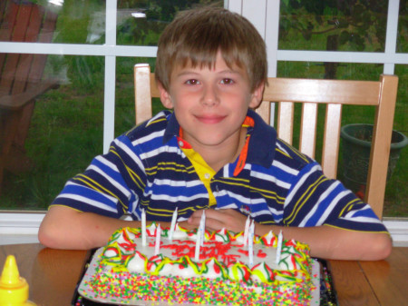 Tanner's 9th birthday