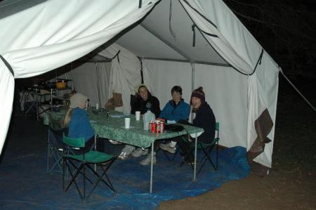 High county base camp