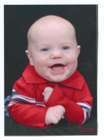 Grandson, Baron Alan, 4 months old