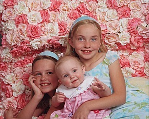 My baby Erin & my step daughters Jennifer & Heather