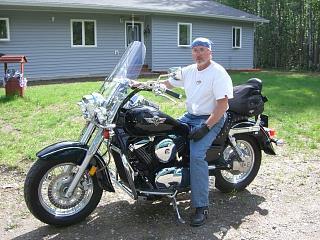 Bob at daughter Lindsays' North Pole, Alaska 2006