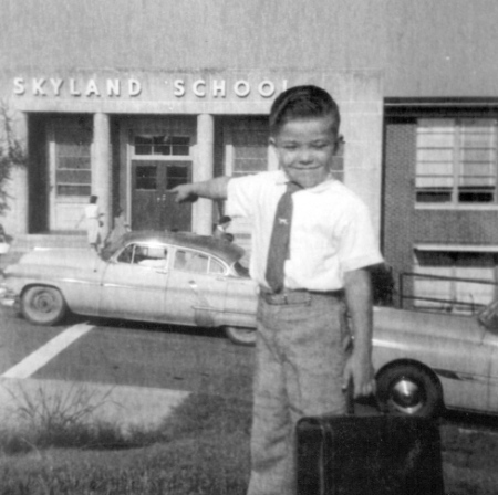 My first day of first grade at Skyland Elementary...