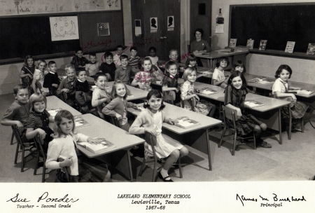 Mrs. Ponder's 2nd Grade Class '67-'68