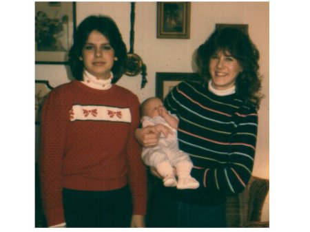 Theresa and I and Kayleigh 1985