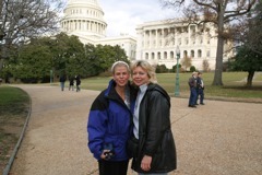 Washington, DC. My hometown and my best friend Cindy!