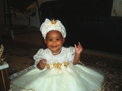 Jayla when she was a baby.
