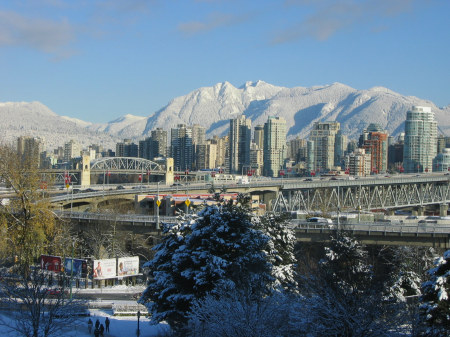 Vancouver in the Snow