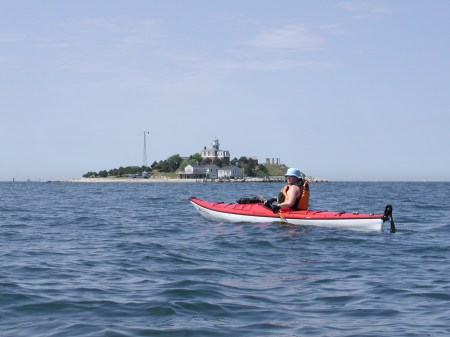 Paddling on the Sound
