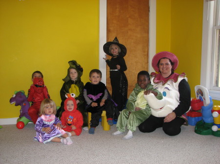 Ms. Potts and the Day Care kids