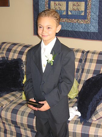 Nicholas' first communion