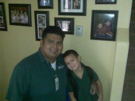 My eldest Fernando with his Eldest son Nathan