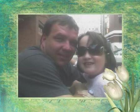 My husband Barry and my daughter Brianna