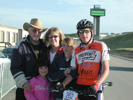 Pops, Rhonda, Briana, Lars, and Sarah