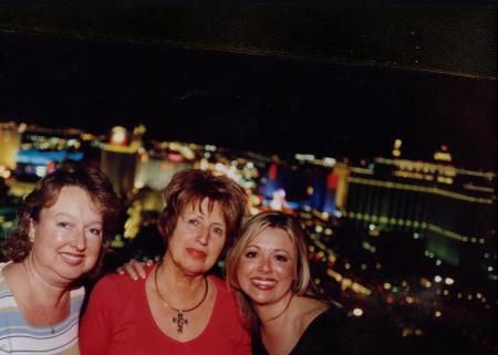 me and my aunt and cousing in Las Vegas