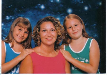 me and my kids rachel and caitlin