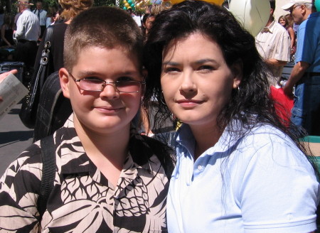 Me and Brenton at sixth grade graduation!