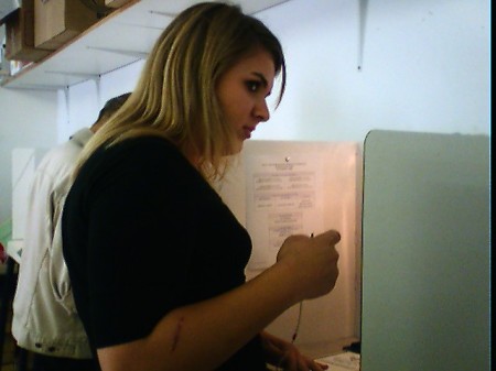 marissa voting!