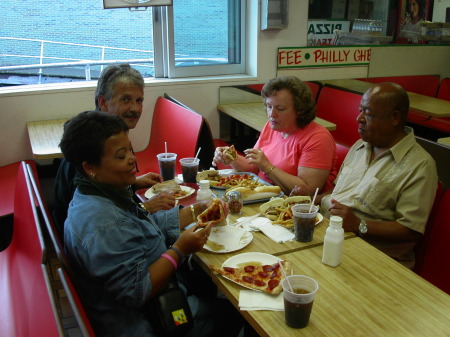 With my wife Linda and her parents in Atlantic city, 2006